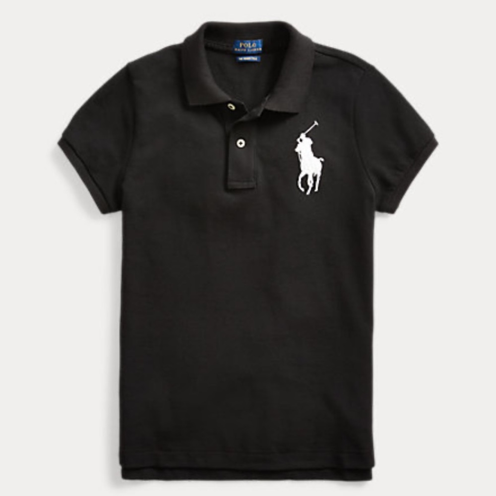 The skinny polo
Tennis tail Big Pony embroidered
